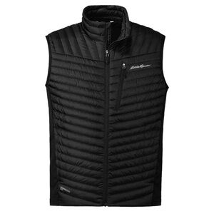 #New #EddieBauer microtherm 2.0 black down #puffer #vest #men